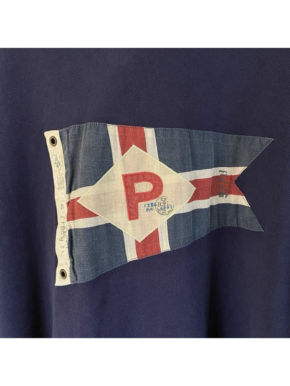 Polo Ralph Lauren Shirt Mens 2XL Blue Big Pony Yacht Club